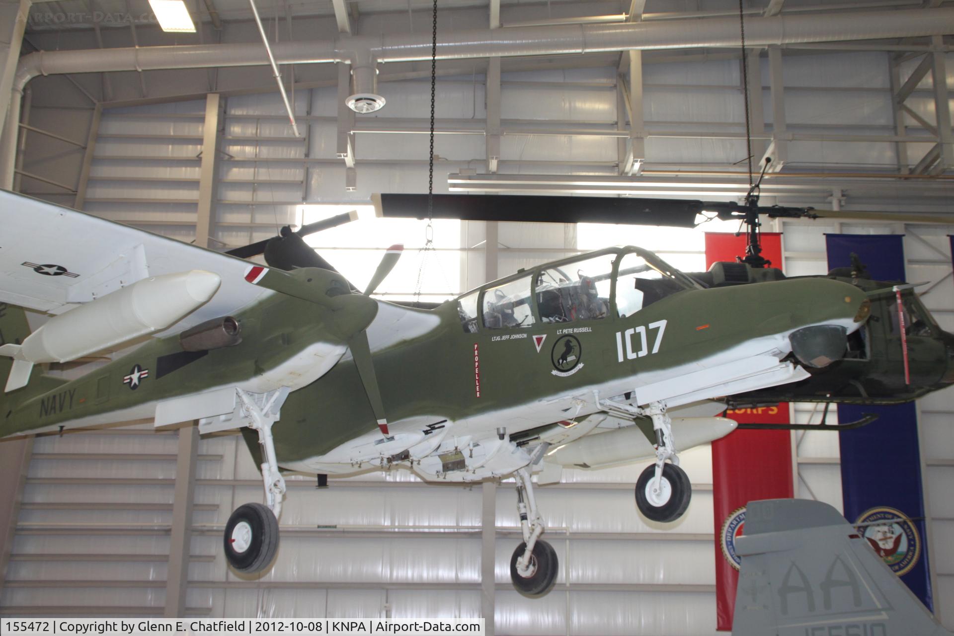 155472, North American Rockwell OV-10D Bronco C/N 305-83, Naval Aviation Museum