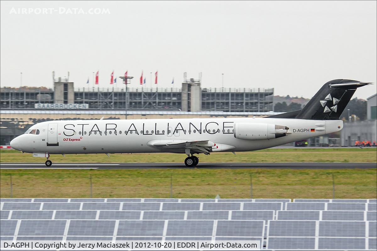 D-AGPH, 1990 Fokker 100 (F-28-0100) C/N 11308, Fokker 100 (F-28-0100)