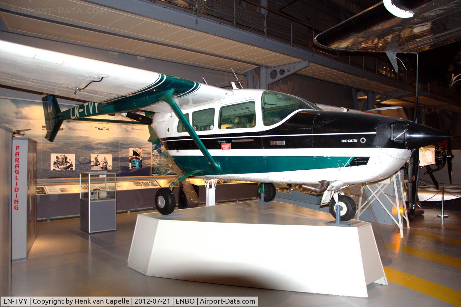 LN-TVY, Cessna 337D Super Skymaster Super Skymaster C/N 337D-1084, Ceesna 337D preserved in the Norsk Luftfartsmuseum in Bodø, Norway.