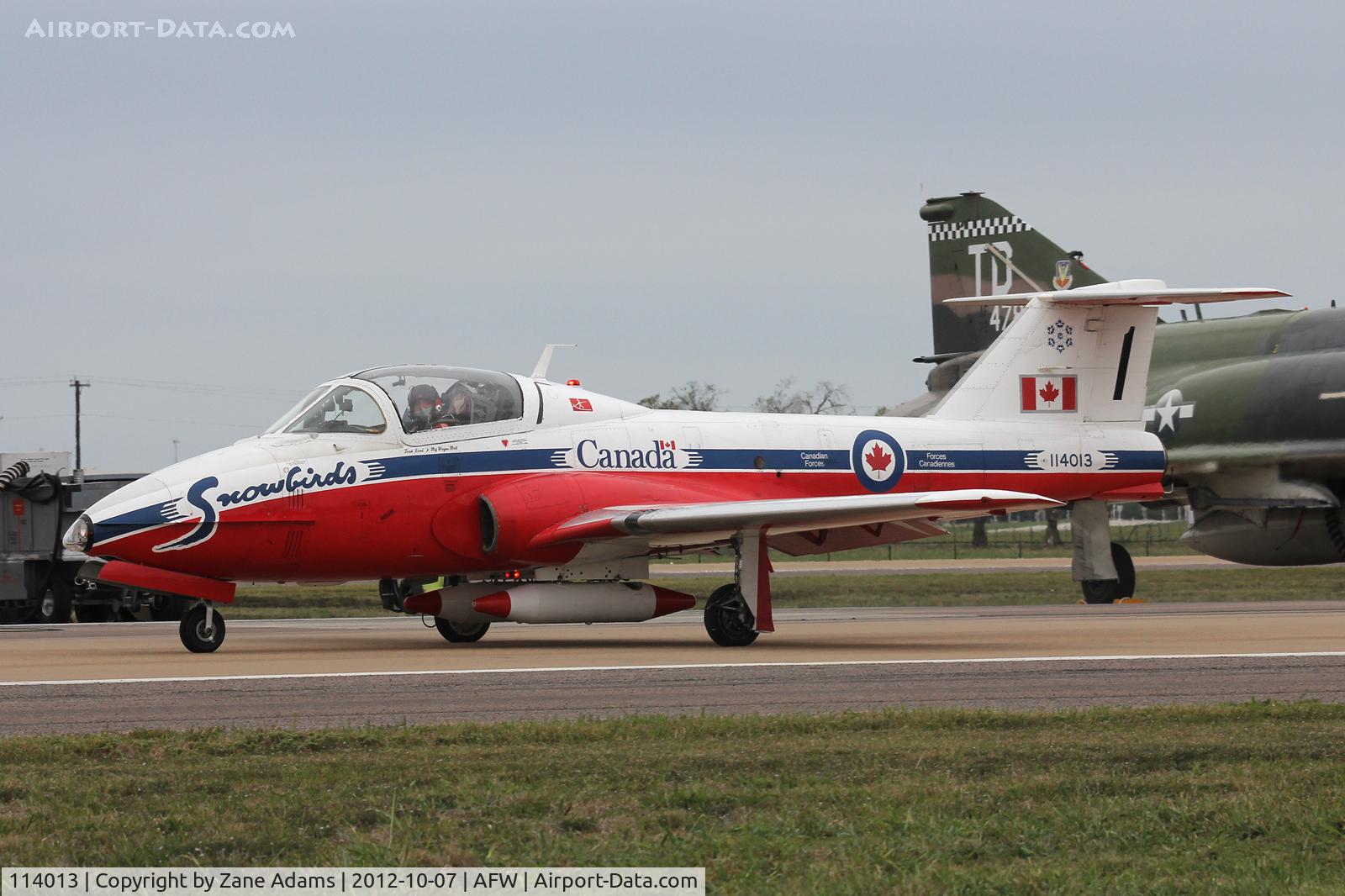 114013, 1962 Canadair CT-114 Tutor C/N 1013, At the 2012 Alliance Airshow - Fort Worth, TX