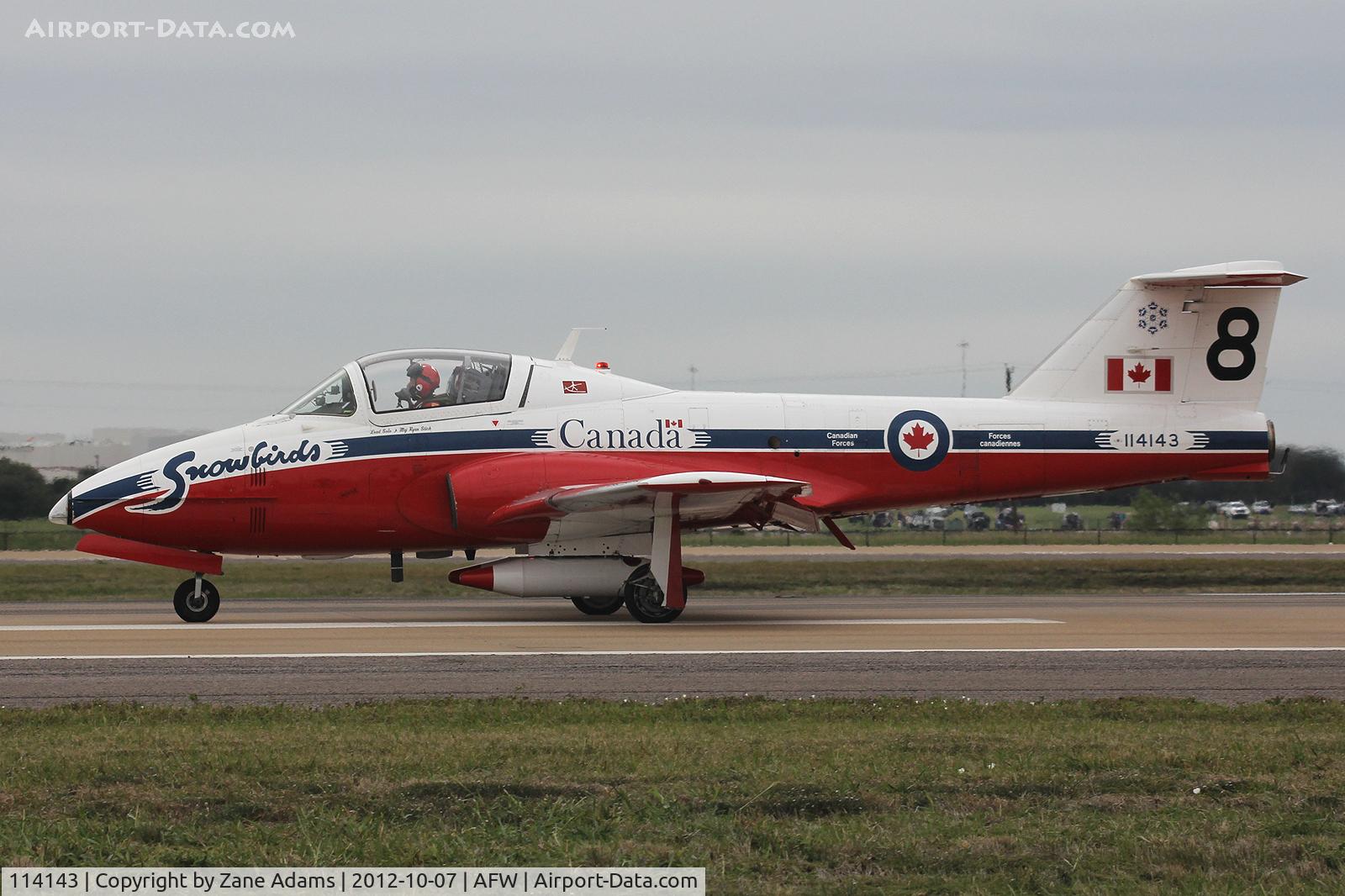 114143, Canadair CT-114 Tutor C/N 1143, At the 2012 Alliance Airshow - Fort Worth, TX