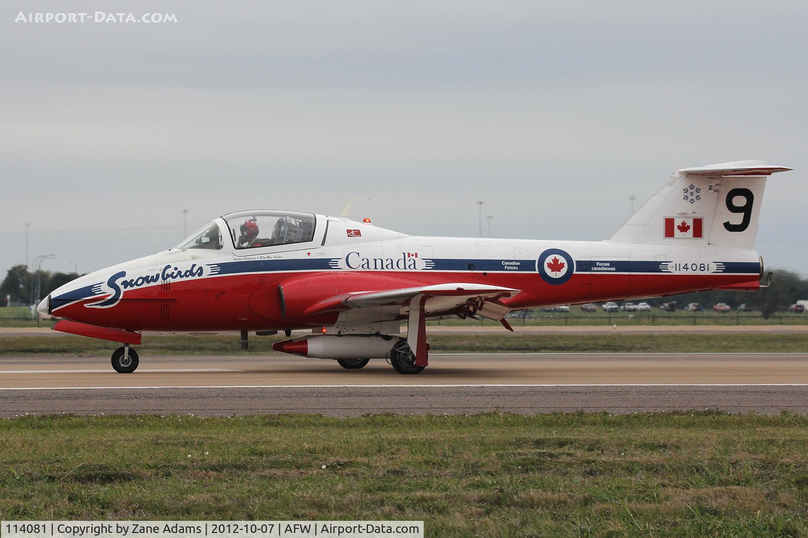 114081, Canadair CT-114 Tutor C/N 1081, At the 2012 Alliance Airshow - Fort Worth, TX
