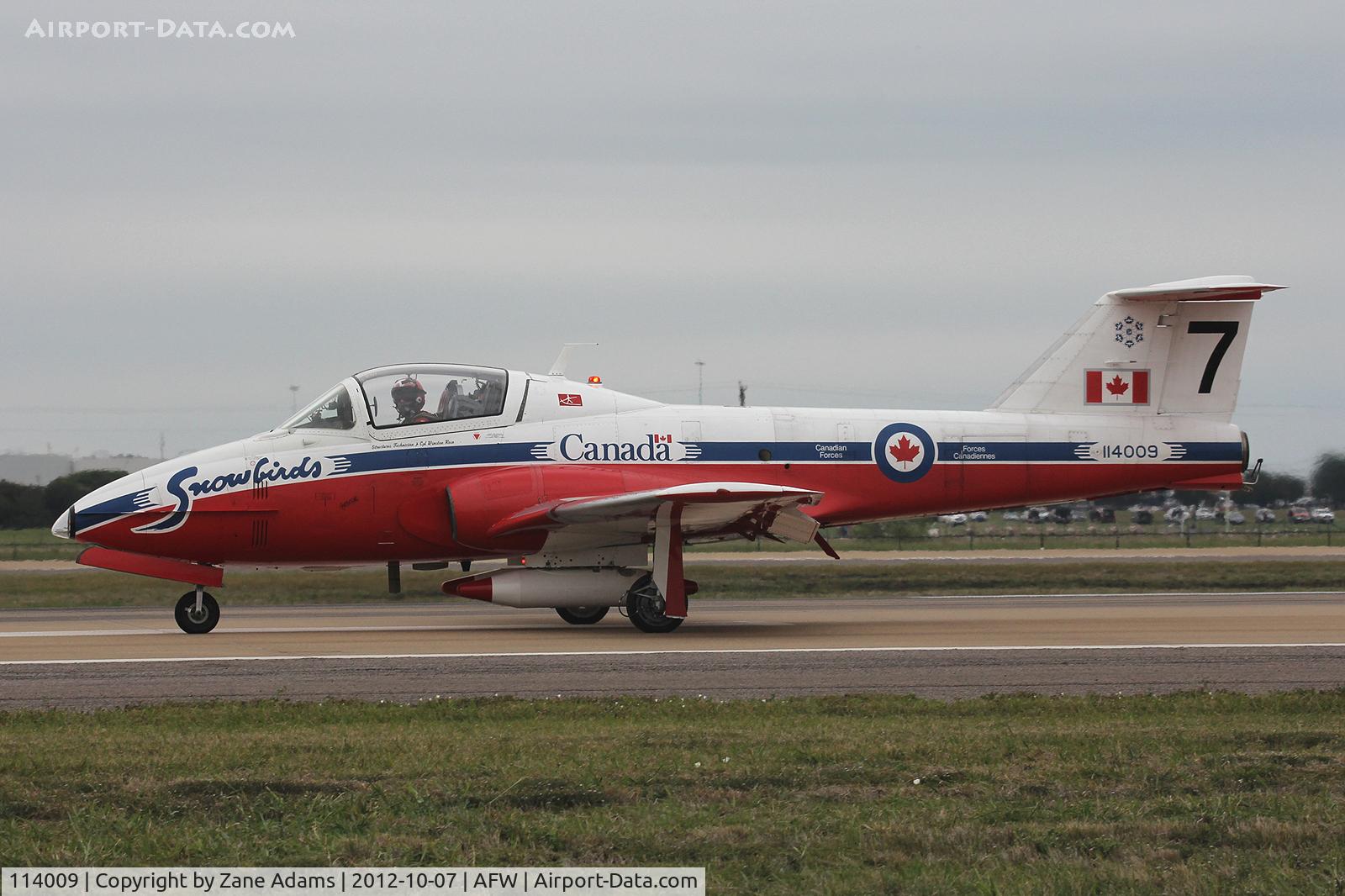 114009, Canadair CT-114 Tutor C/N 1009, At the 2012 Alliance Airshow - Fort Worth, TX