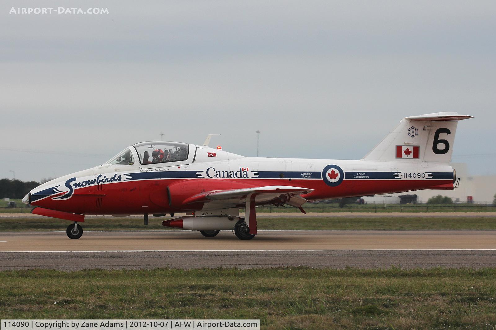 114090, Canadair CT-114 Tutor C/N 1090, At the 2012 Alliance Airshow - Fort Worth, TX