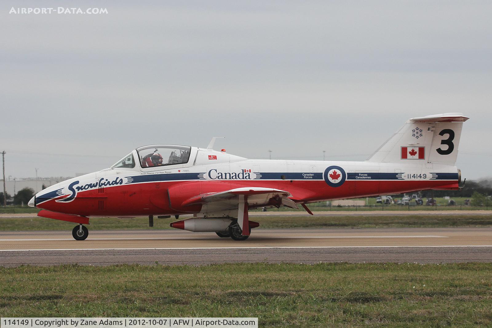114149, Canadair CT-114 Tutor C/N 1149, At the 2012 Alliance Airshow - Fort Worth, TX