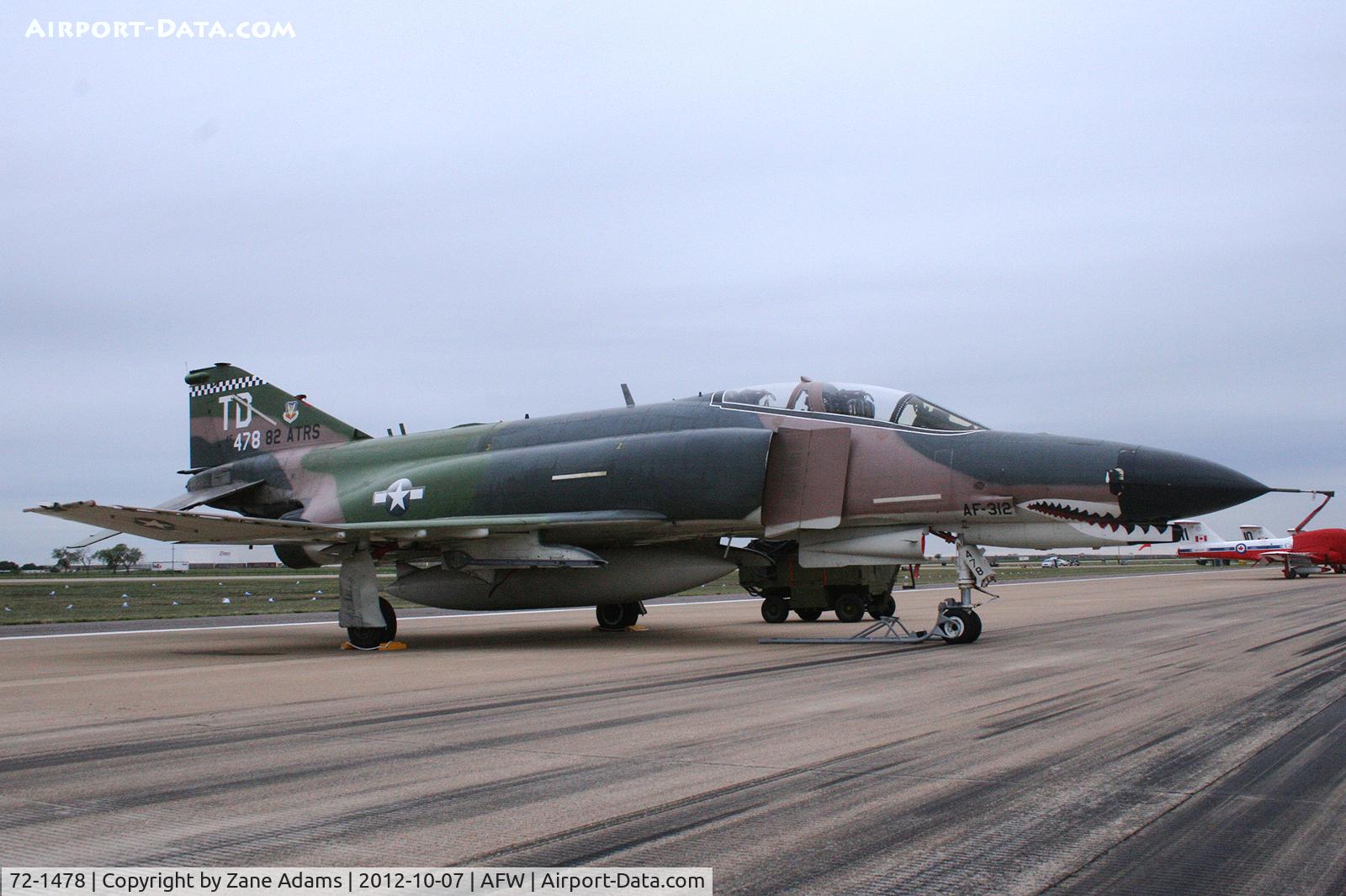 72-1478, 1972 McDonnell Douglas QF-4E Phantom II C/N 4416, At the 2012 Alliance Airshow - Fort Worth, TX