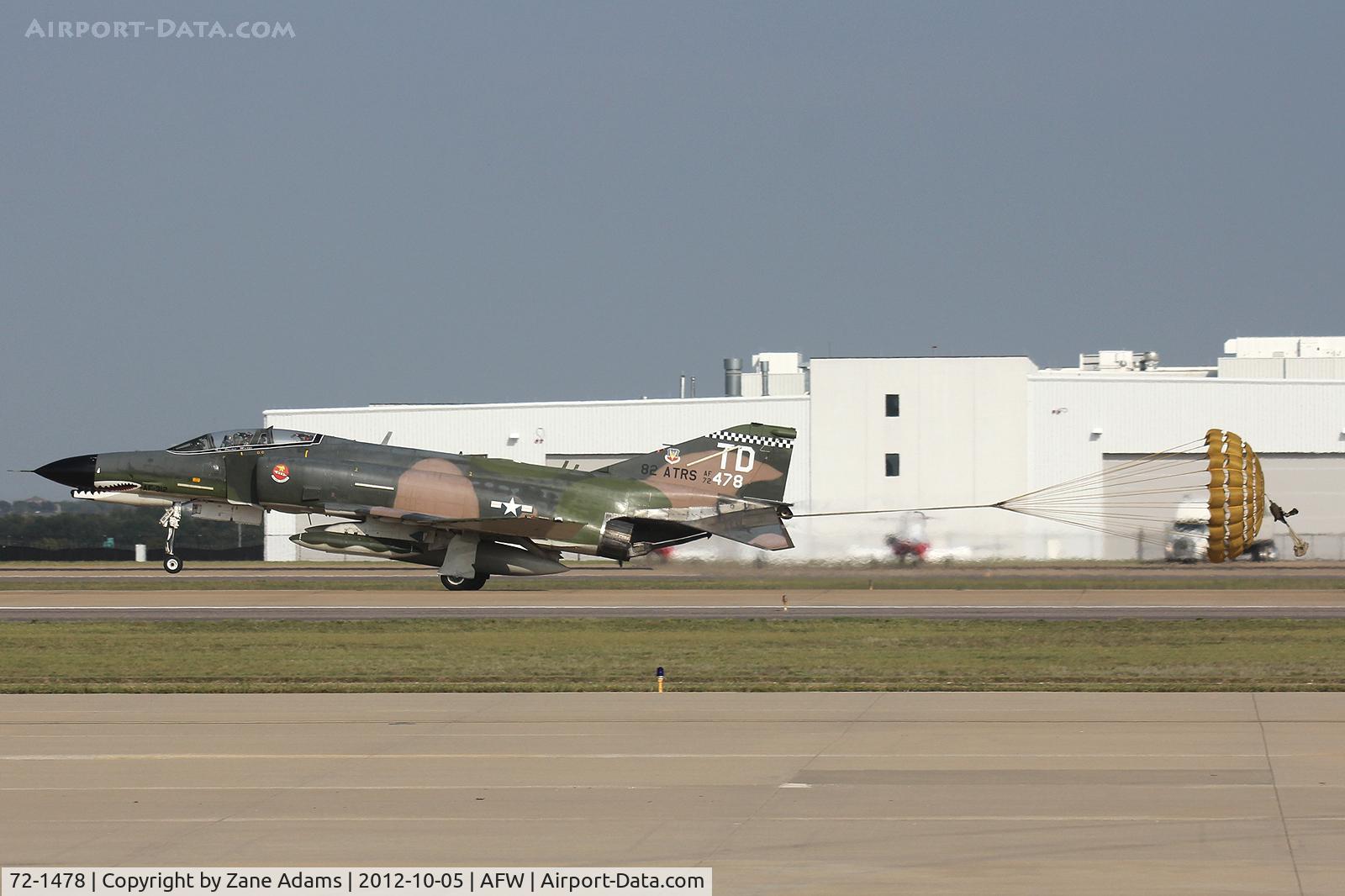 72-1478, 1972 McDonnell Douglas QF-4E Phantom II C/N 4416, At the 2012 Alliance Airshow - Fort Worth, TX