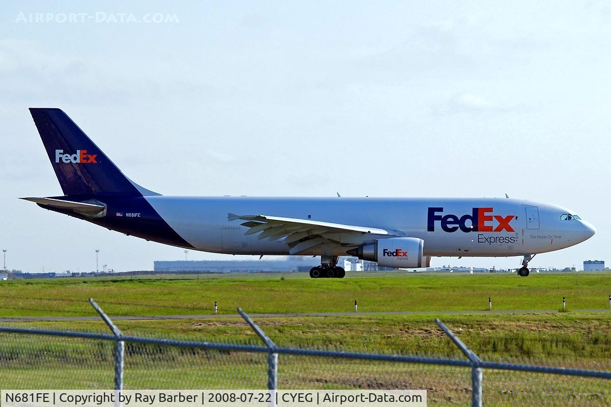 N681FE, 1999 Airbus A300F4-605R C/N 0799, Airbus A300F4-605R [799] (Fedex) Edmonton Int~C 22/07/2008