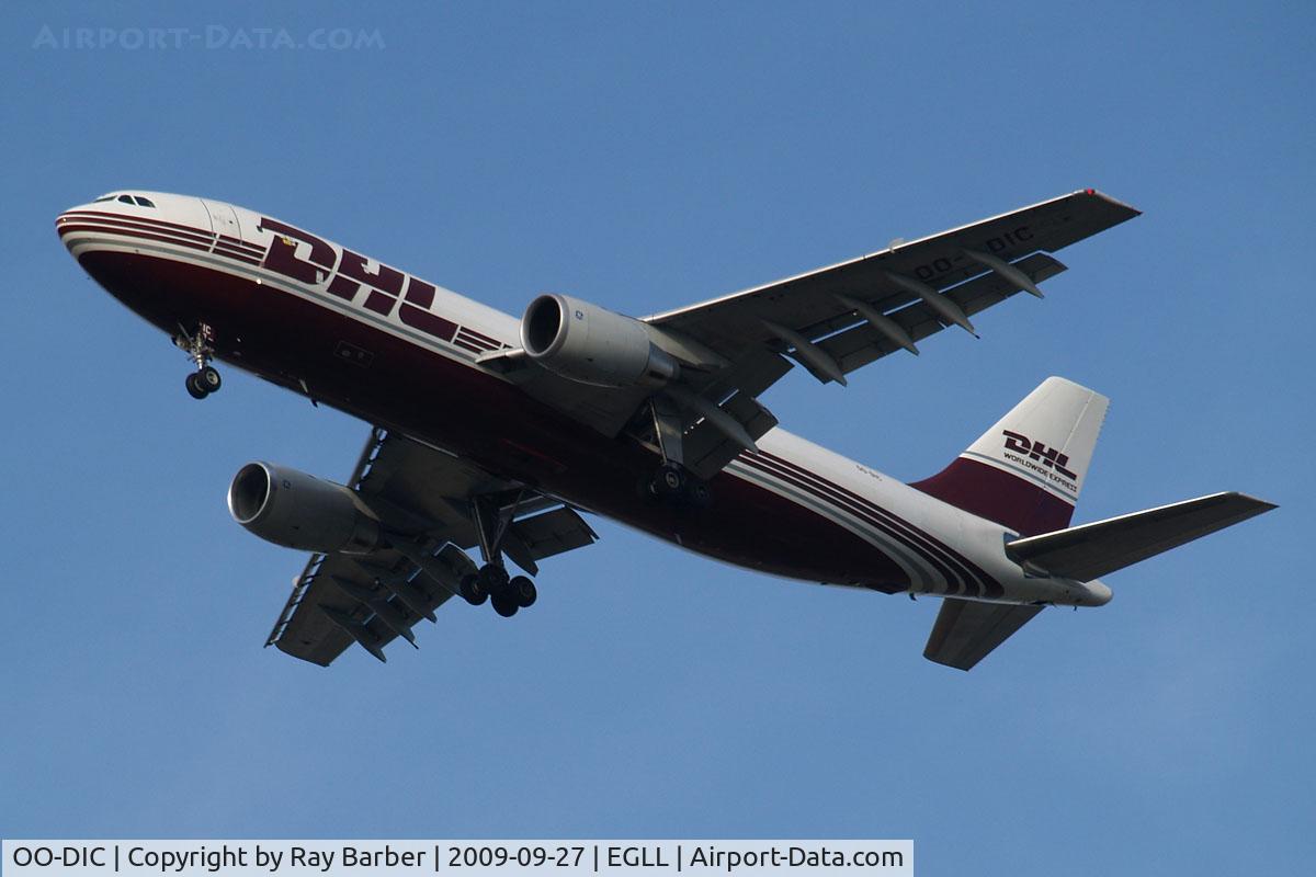 OO-DIC, 1982 Airbus A300B4-203(F) C/N 220, Airbus A300B4-203F [220] (DHL) Home~G 27/09/2009