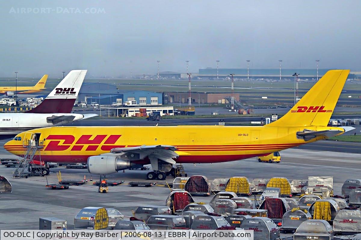 OO-DLC, 1981 Airbus A300B4-203F C/N 152, Airbus A300B4-203(F) [152] (DHL) Brussels~OO 13/08/2006