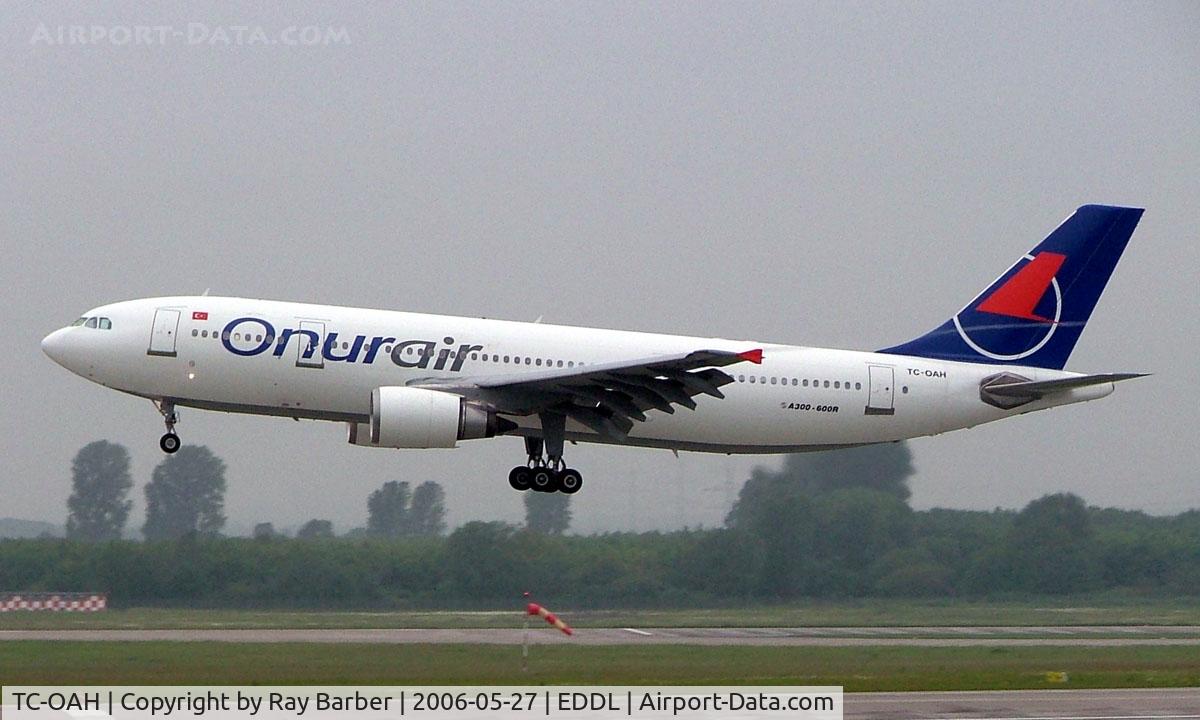 TC-OAH, 1991 Airbus A300B4-600R C/N 584, Airbus A300B4-605R [584] (Onur Air) Dusseldorf~D 27/05/2006