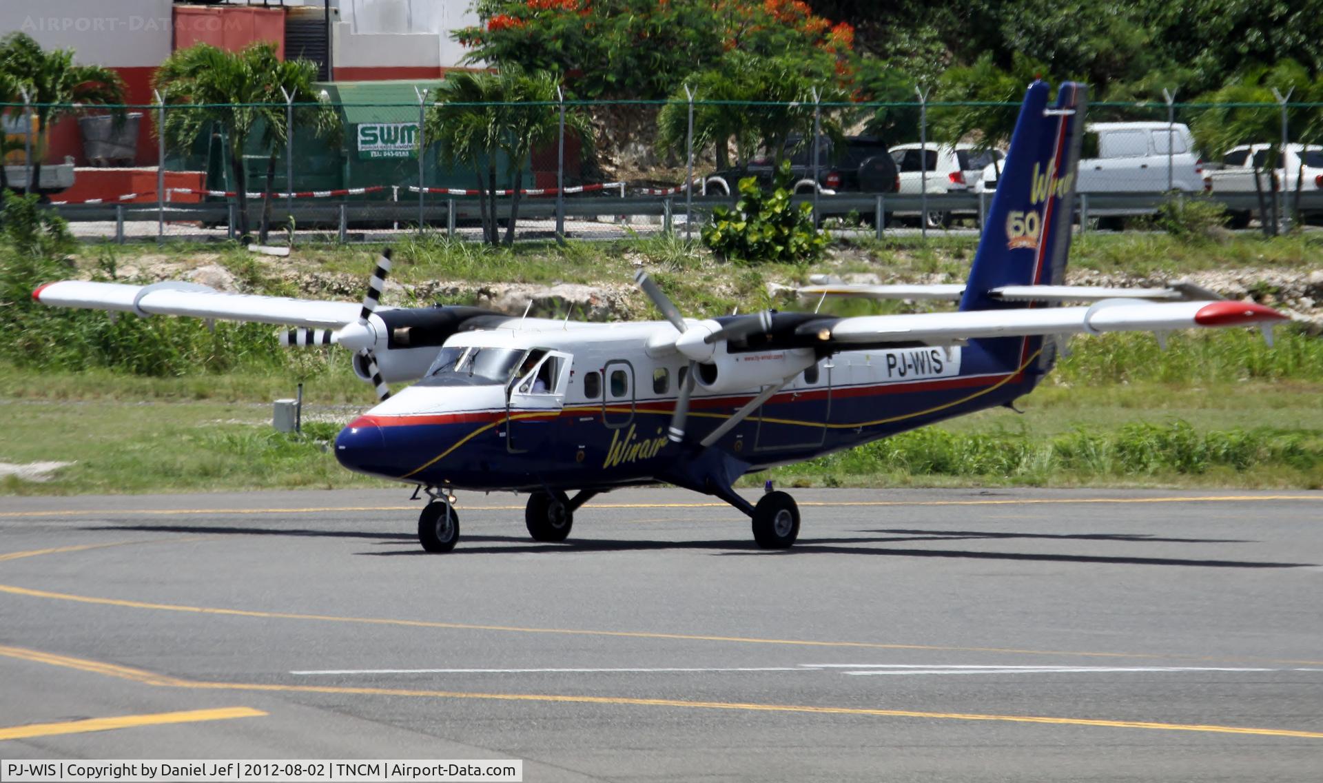 PJ-WIS, 1975 De Havilland Canada DHC-6-300 Twin Otter C/N 447, PJ-WIS