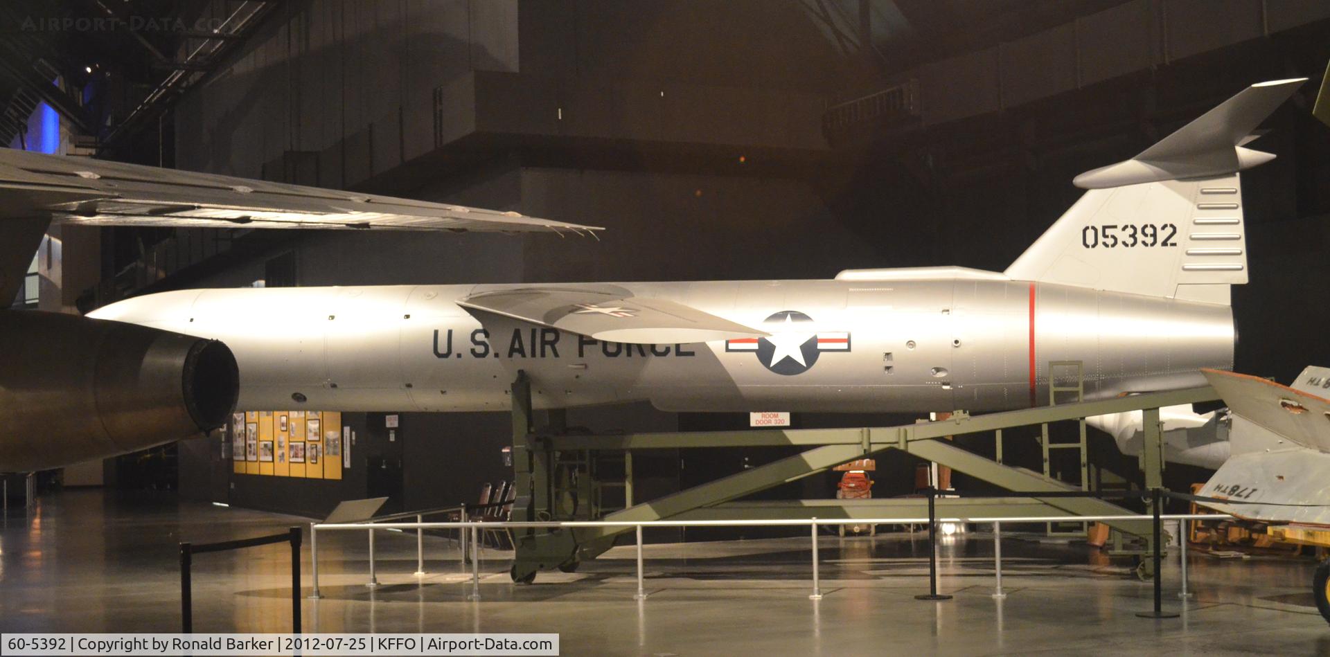 60-5392, 1960 Martin TM-76/CGM-13B Mace C/N Not found 60-5392, AF Museum