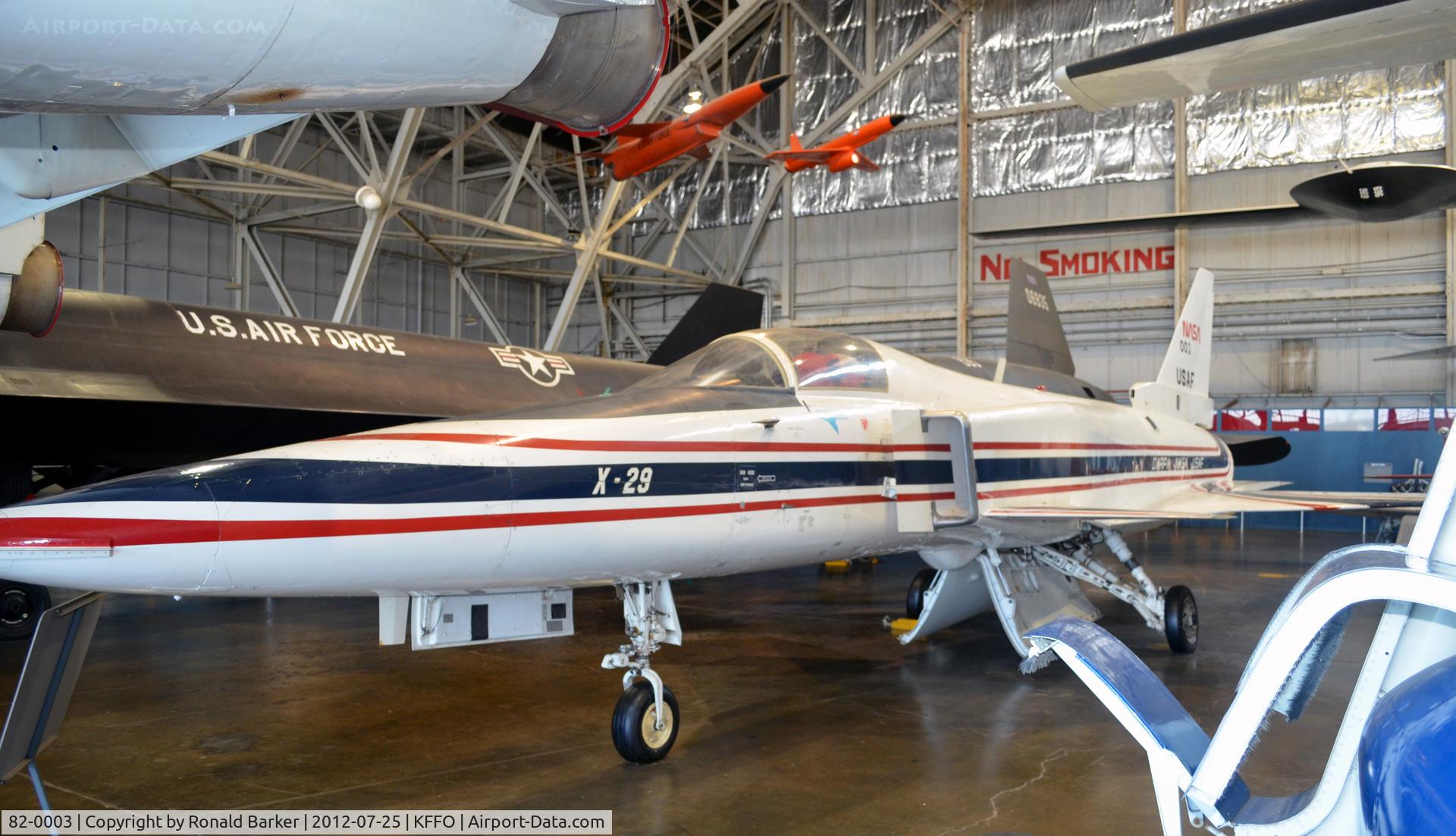 82-0003, 1982 Grumman X-29A C/N Not found 82-0003, AF Museum
