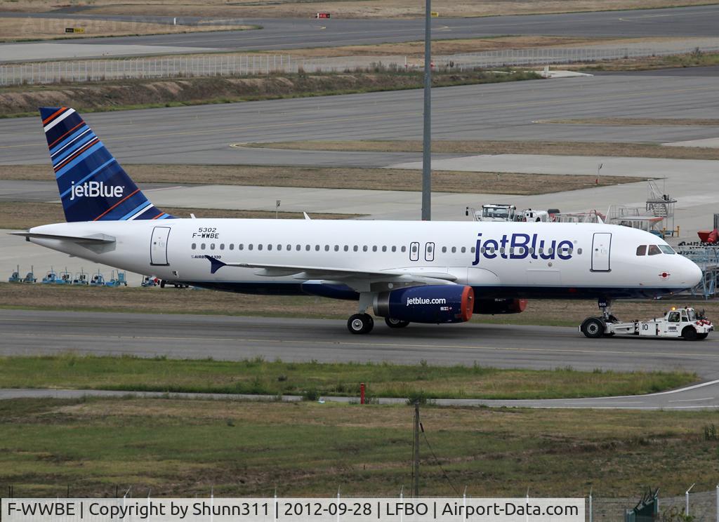 F-WWBE, 2012 Airbus A320-232 C/N 5302, C/n 5302 - To be N806JB