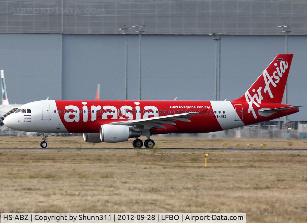 HS-ABZ, 2012 Airbus A320-216 C/N 5283, Delivery day... 'AirAsia' titles