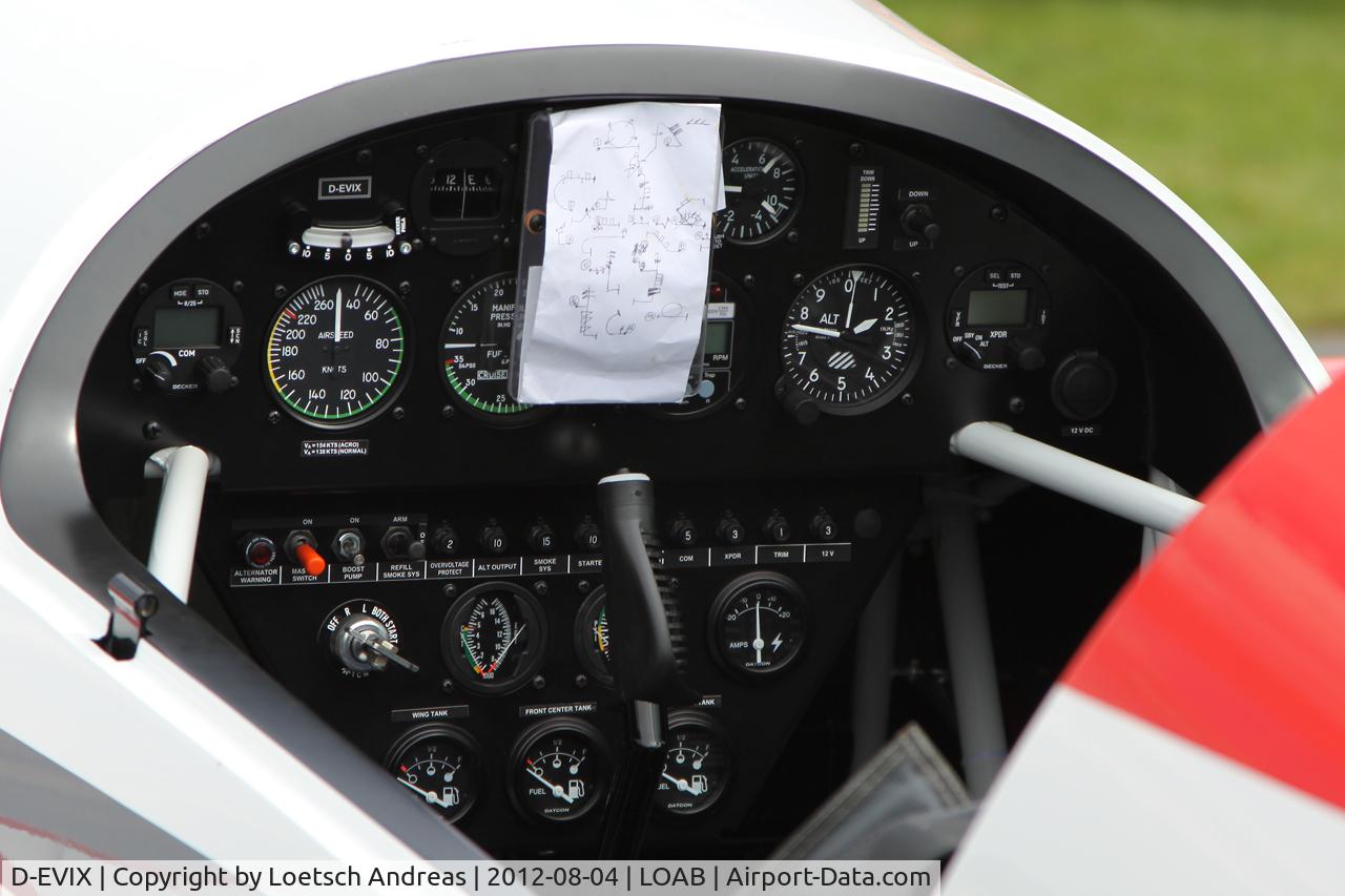 D-EVIX, 2012 Extra EA-330SC C/N SC029, ready for display from Herbert Weirather