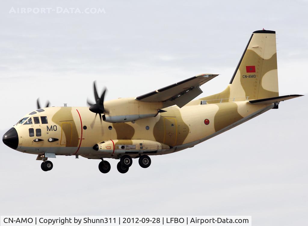 CN-AMO, 2011 Alenia C-27J Spartan C/N 4152, Landing rwy 14L