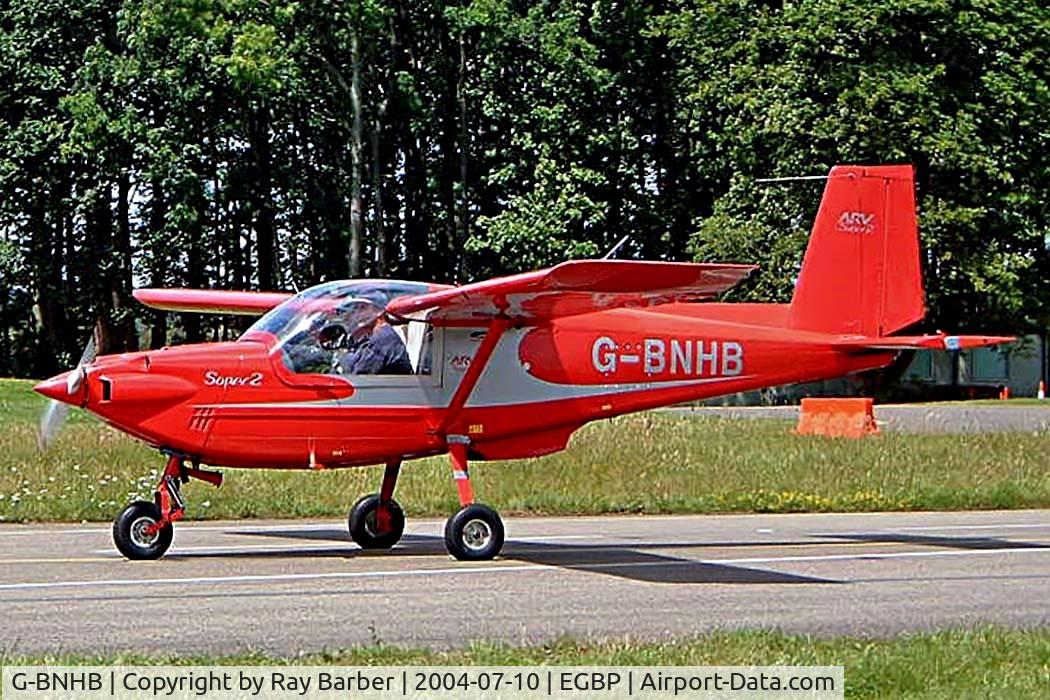 G-BNHB, 1986 ARV ARV1 Super 2 C/N 026, ARV Super2 [026] Kemble~G 10/07/2004