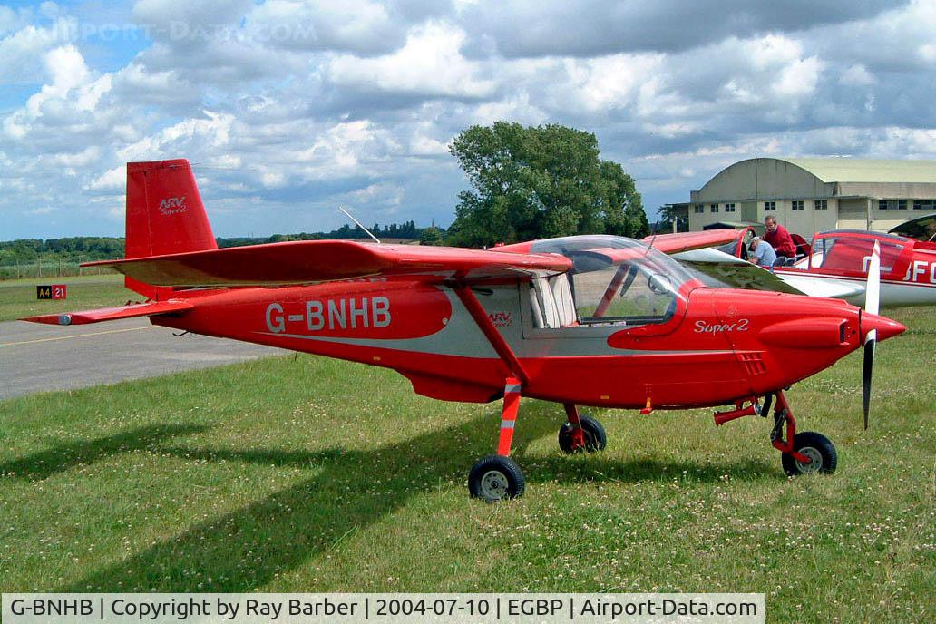 G-BNHB, 1986 ARV ARV1 Super 2 C/N 026, ARV Super2 [026] Kemble~G 10/07/2004