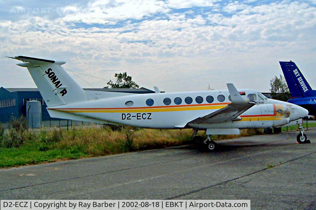 D2-ECZ, 1991 Beech B300 King Air C/N FL59, Beech 350 Super King Air [FL-59] Wevelgem~OO 18/08/2002