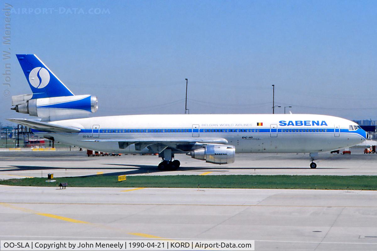 OO-SLA, 1973 Douglas DC-10-30CF C/N 47906, Taxiing in