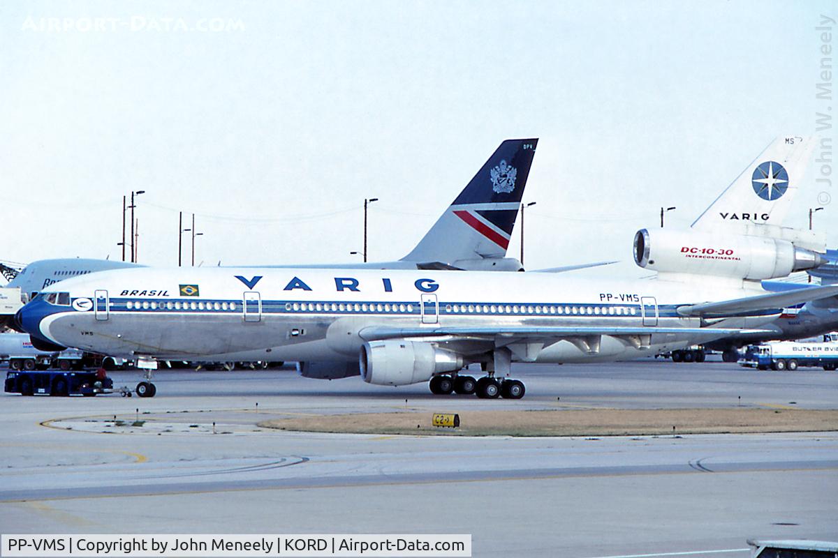PP-VMS, 1979 McDonnell Douglas DC-10-30 C/N 47818, August 1991