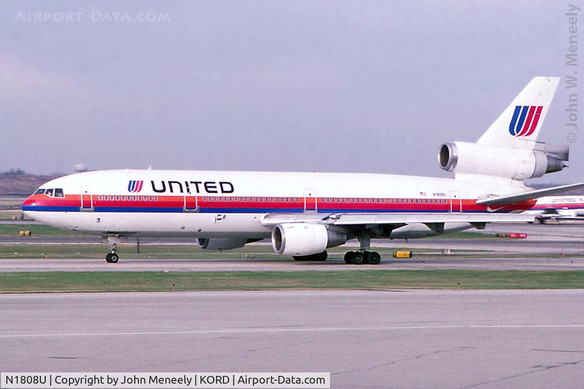N1808U, 1972 McDonnell Douglas MD-10-10F C/N 46607, August 1994