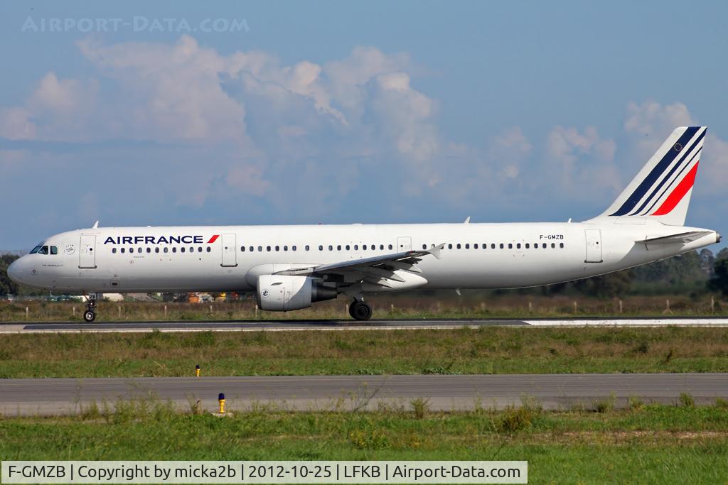 F-GMZB, 1994 Airbus A321-111 C/N 509, Take off. Scrapped in october 2022.