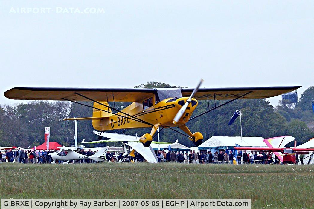 G-BRXE, 1946 Taylorcraft BC-12D Twosome C/N 9459, Taylorcraft BC-12D-1 [9459] Popham~G 05/05/2007