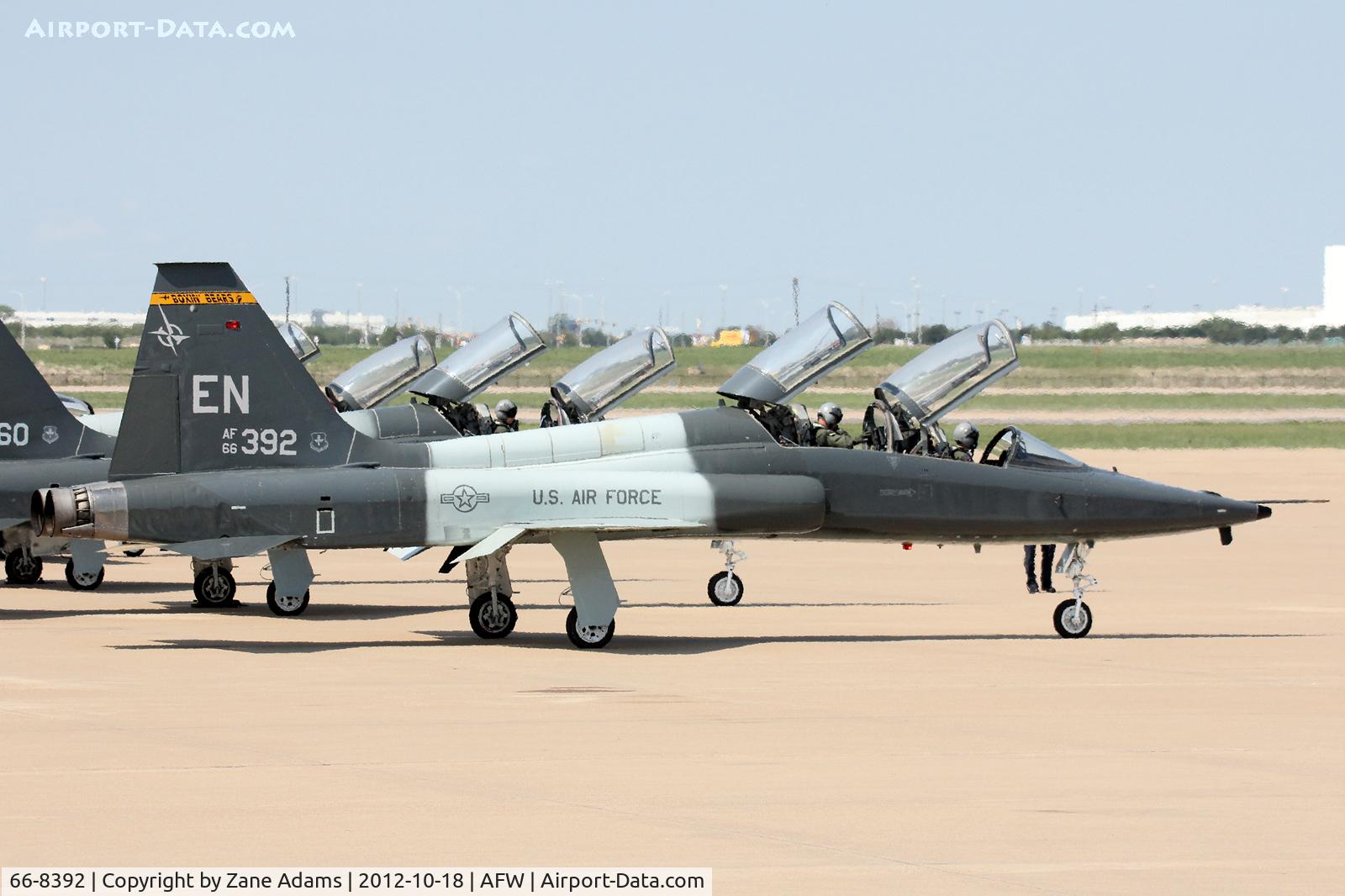 66-8392, 1966 Northrop T-38C Talon C/N N.5948, At Alliance Airport - Fort Worth, TX