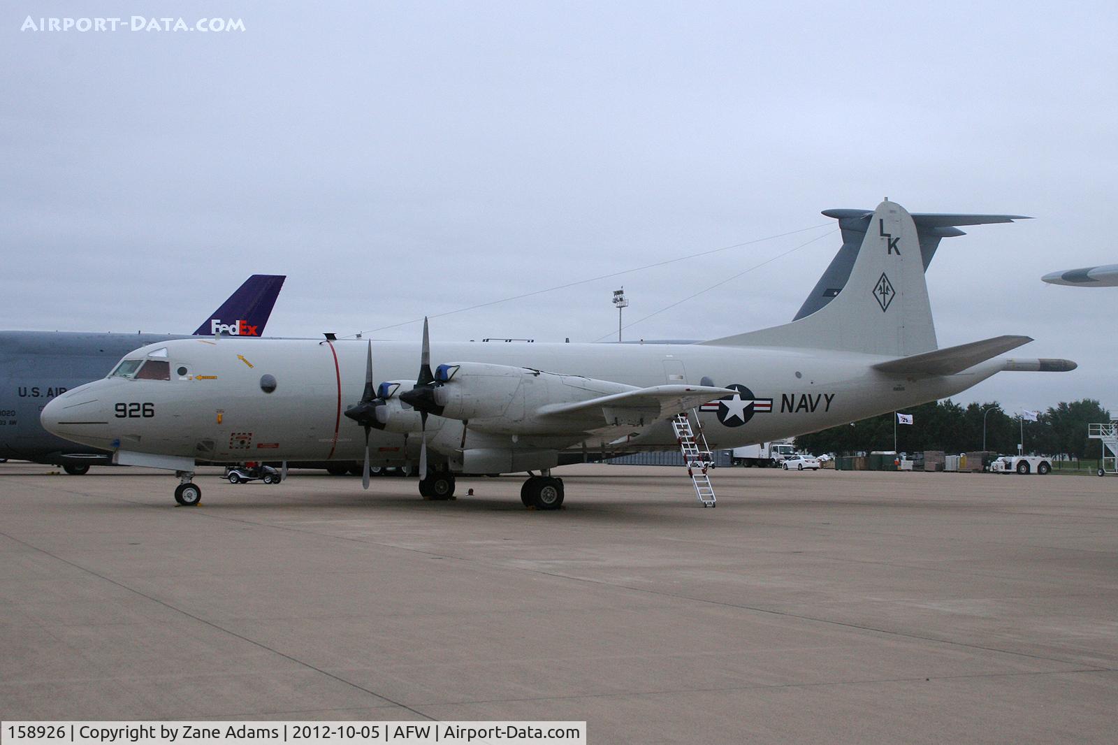 158926, Lockheed P-3C-145-LO Orion C/N 285A-5598, At the 2012 Alliance Airshow - Fort Worth, TX