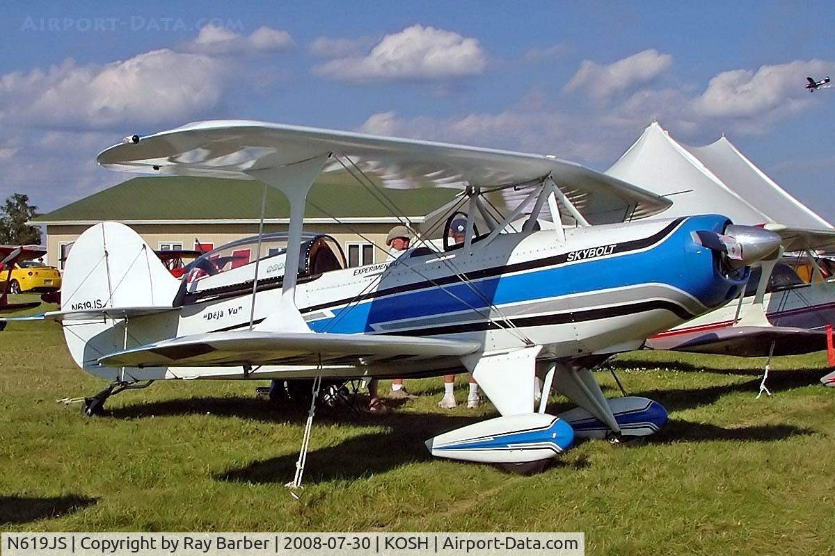 N619JS, 1994 Steen Skybolt C/N 002 (N619JS), Steen Skybolt [002] Oshkosh~N 30/07/2008