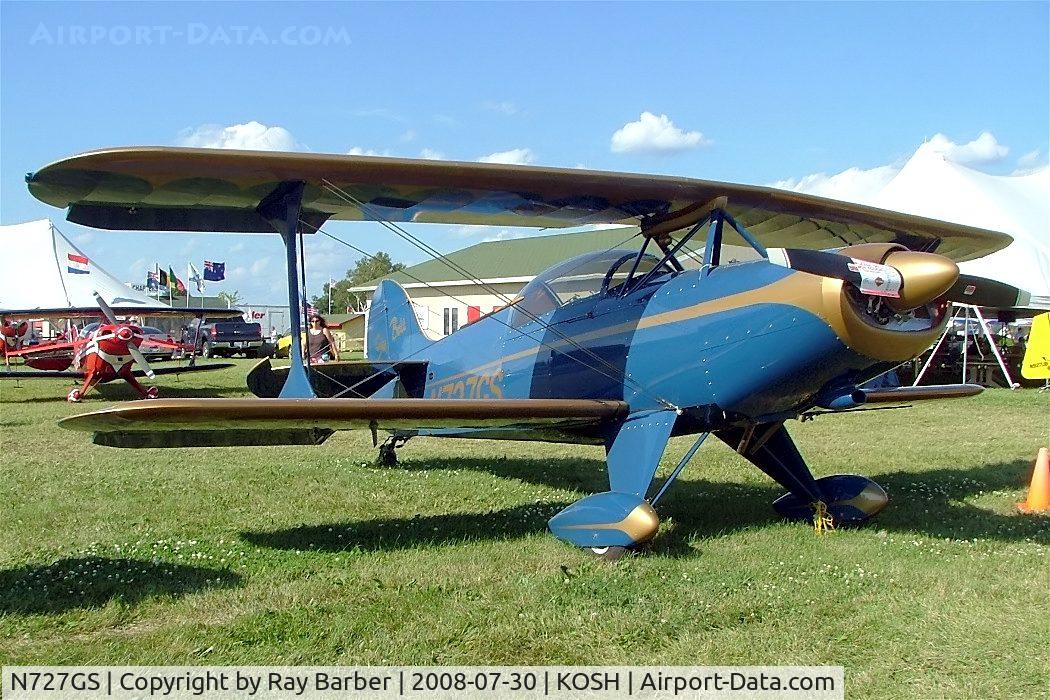 N727GS, 1997 Steen Skybolt C/N 002 (N727GS), Steen Skybolt [002] Oshkosh~N 30/07/2008