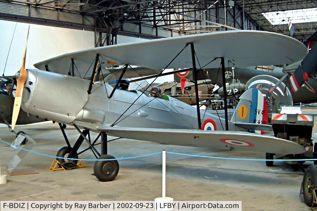 F-BDIZ, Stampe-Vertongen SV-4A C/N 496, Stampe SV.4C [496] Dax~F 23/09/2002