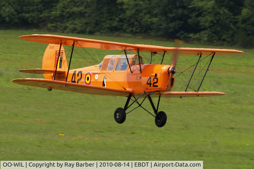 OO-WIL, Stampe-Vertongen SV-4B C/N 1184, Stampe SV.4B [1184] Schaffen-Diest~OO 14/08/2010