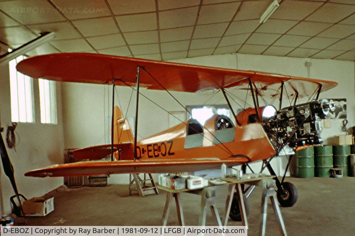 D-EBOZ, Stampe-Vertongen SV-4C C/N 297, Stampe SV.4C [297] Mulhouse-Habsheim~F 12/09/1981