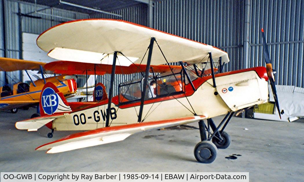 OO-GWB, 1951 Stampe-Vertongen SV-4B C/N 1171, Stampe et Vertongen Stampe SV.4B [1171] Antwerp-Deurne~OO 14/09/1985