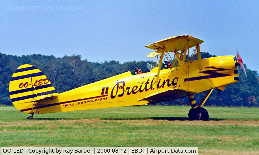 OO-LED, Stampe-Vertongen SV-4C C/N 388, SNCAN Stampe SV.4C [388] Schaffen -Diest~OO 12/08/2000.