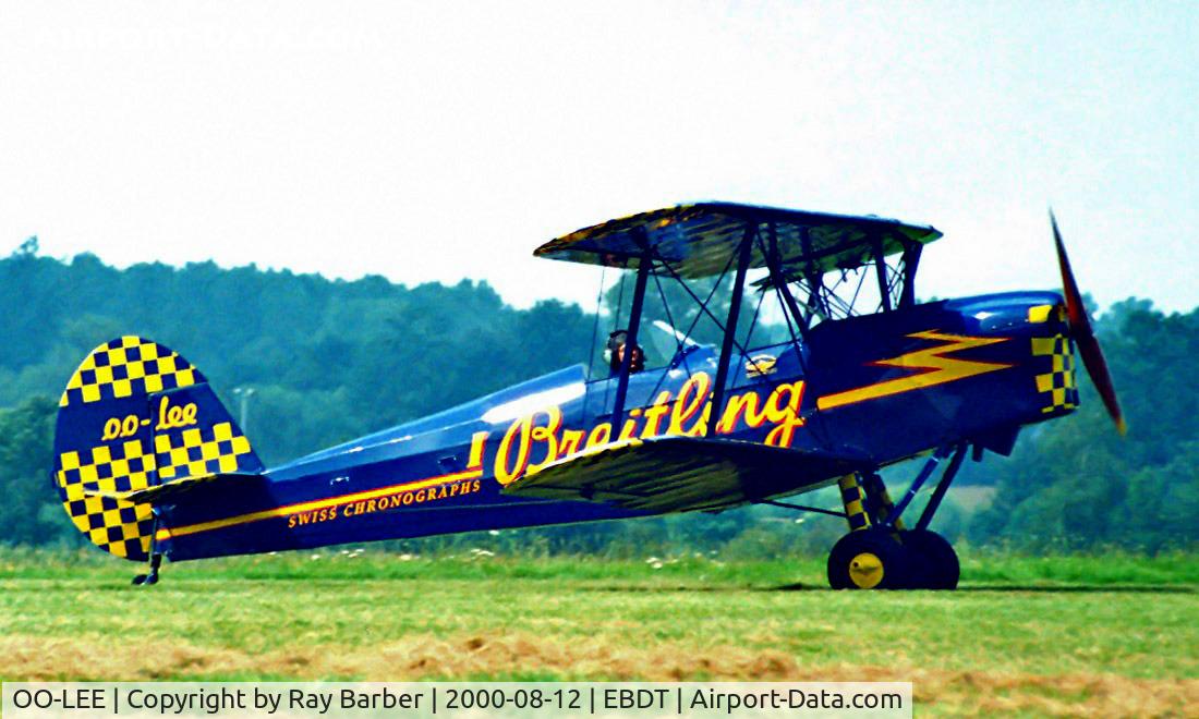 OO-LEE, Stampe-Vertongen SV-4A C/N 99, SNCAN Stampe SV.4E [99] Schaffen -Diest~OO 12/08/2000