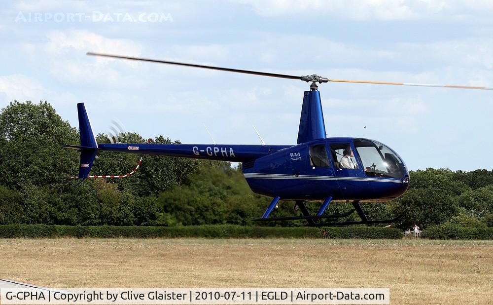 G-CPHA, 2008 Robinson R44 Raven II C/N 12641, Originally owned to, Heli Air Ltd in January 2009. De-registered 2012-09-07 to PH-ENK.