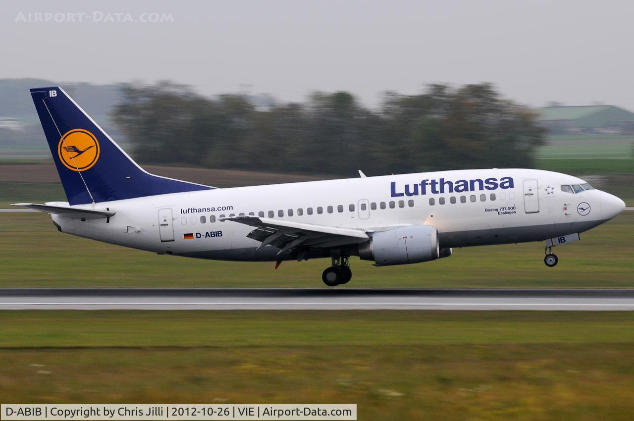 D-ABIB, 1990 Boeing 737-530 C/N 24816, Lufthansa