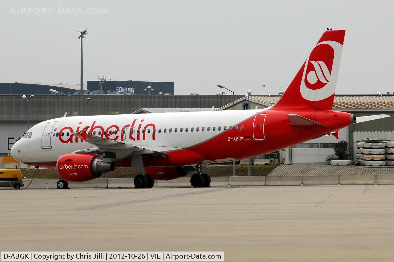 D-ABGK, 2008 Airbus A319-112 C/N 3447, Air Berlin