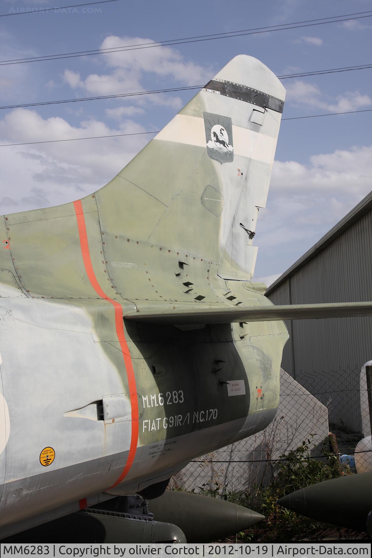 MM6283, Fiat G-91R/1 C/N 49, Musée aéronautique d'Orange, France