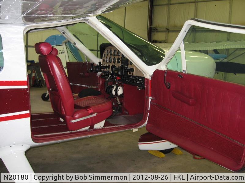 N20180, 1977 Cessna 177B Cardinal C/N 17702641, Gorgeous Cardinal in the hanger at Franklin, PA.