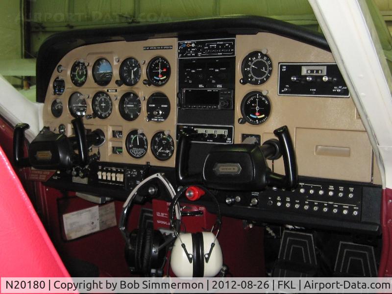 N20180, 1977 Cessna 177B Cardinal C/N 17702641, Gorgeous Cardinal in the hanger at Franklin, PA.