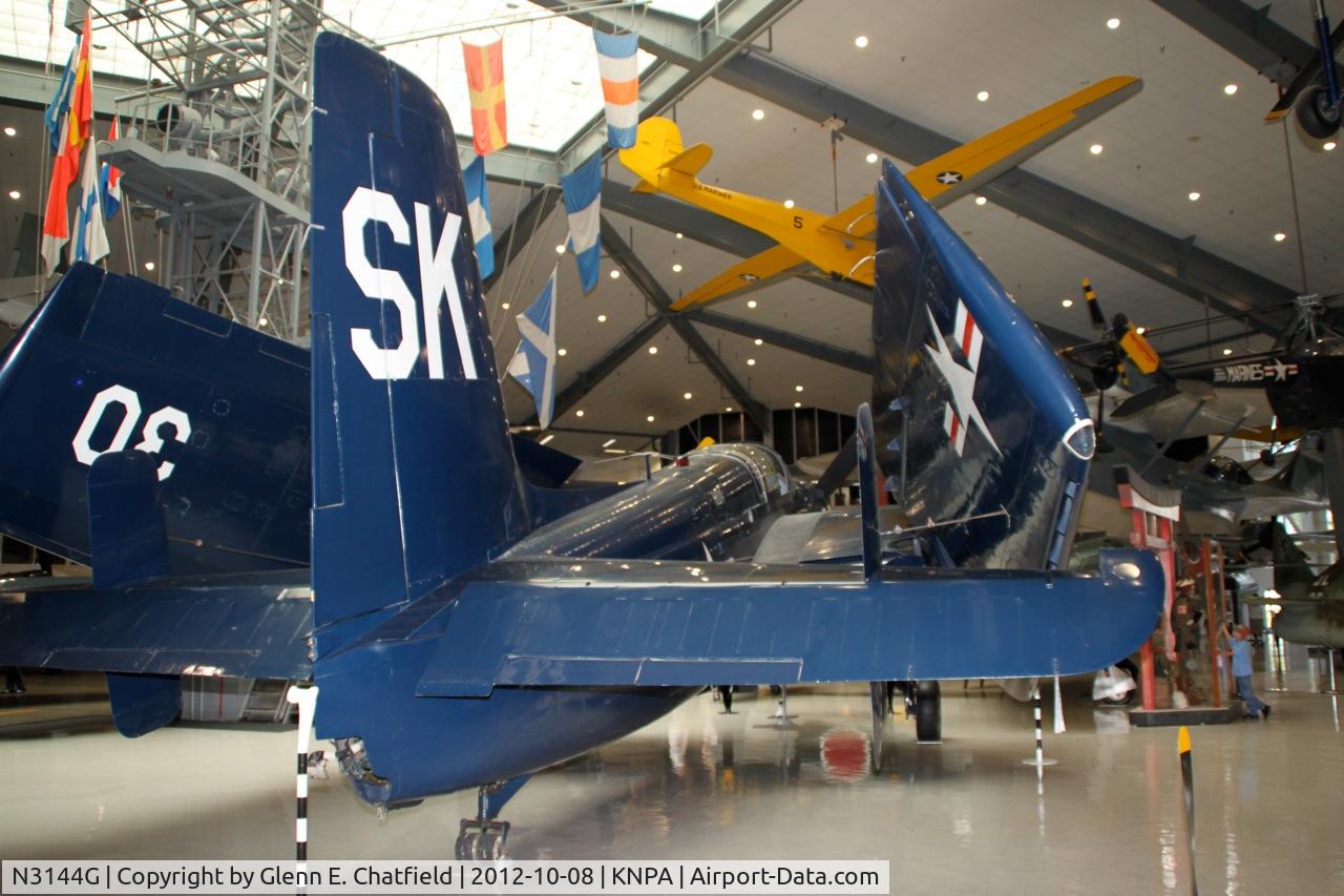 N3144G, Grumman AF-2S C/N 123100, Naval Aviation Museum