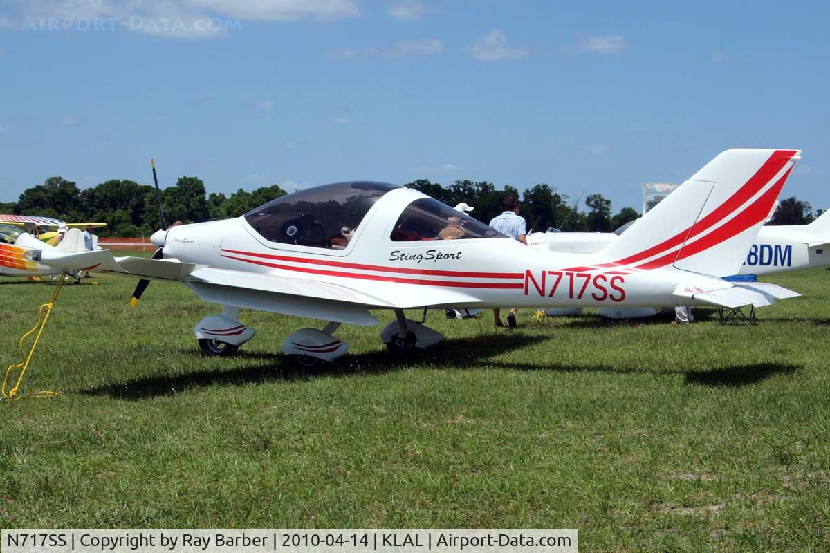 N717SS, 2006 TL Ultralight TL-2000 Sting Sport C/N TLUSA148, TL Ultralight TL2000 SRO Sting Sport [TLUSA148] Lakeland-Linder~N 14/04/2010