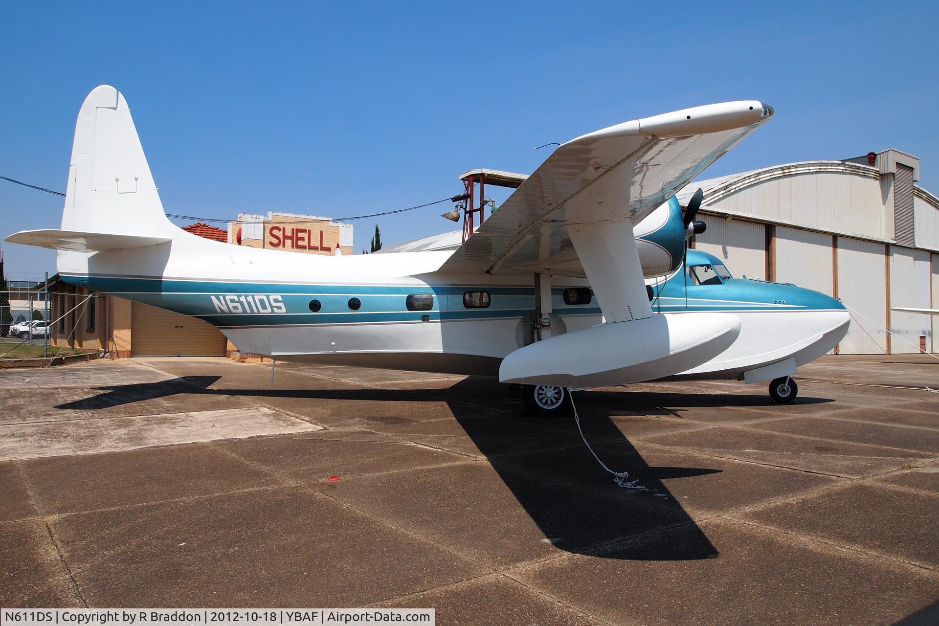 N611DS, 1948 Grumman G-73 Mallard C/N J-35, Presently at Brisbane, Australia