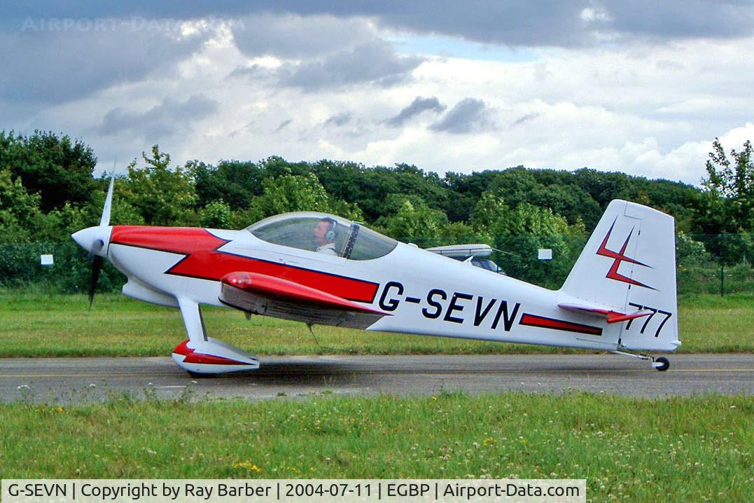G-SEVN, 2003 Vans RV-7 C/N PFA 323-13795, SEVN   Van's RV-7 [PFA 323-13795] Kemble~G 11/07/2004